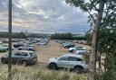 1000 cars were parked were found illegally parked on Billy Innes' newly sown field at the weekend. 
Revellers used the land as an apparent overspill carpark, when the park and ride spaces were full, to get into Edinburgh from Ingliston.