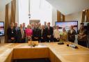MSPs gather to watch the film about moorland groups in Scotland