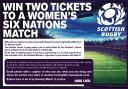 The Scottish Farmer has teamed up with Scottish Rugby to offer two free match tickes at the end of March