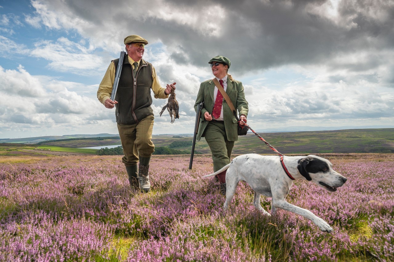 Roxburghe Estates in the Scottish Borders marked the start of the season with some walked-up shooting on the first day