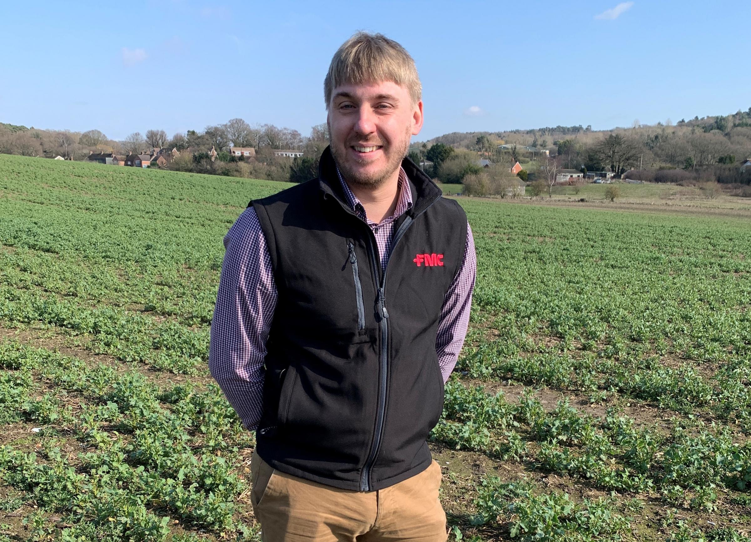 Chris Bond of FMC reckons better targetting of nutrients at tuber bulking can pay off for growers