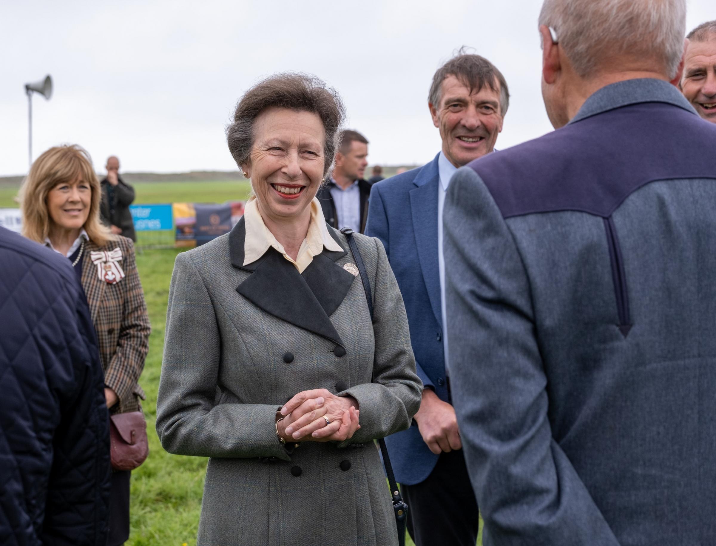 ISDS Patron HRH The Princess Royal was among the visitors to the International. PICTURE Lisa Soar