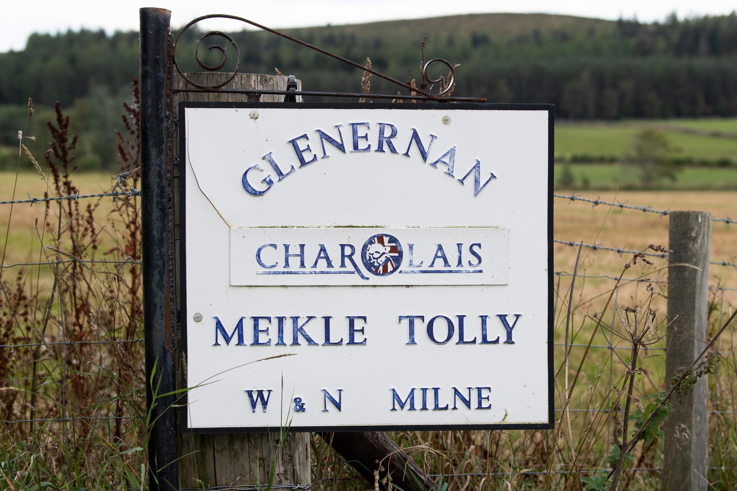 Home to the Milne family and Glenernan Charolais herd Ref:RH240921116 Rob Haining / The Scottish Farmer...