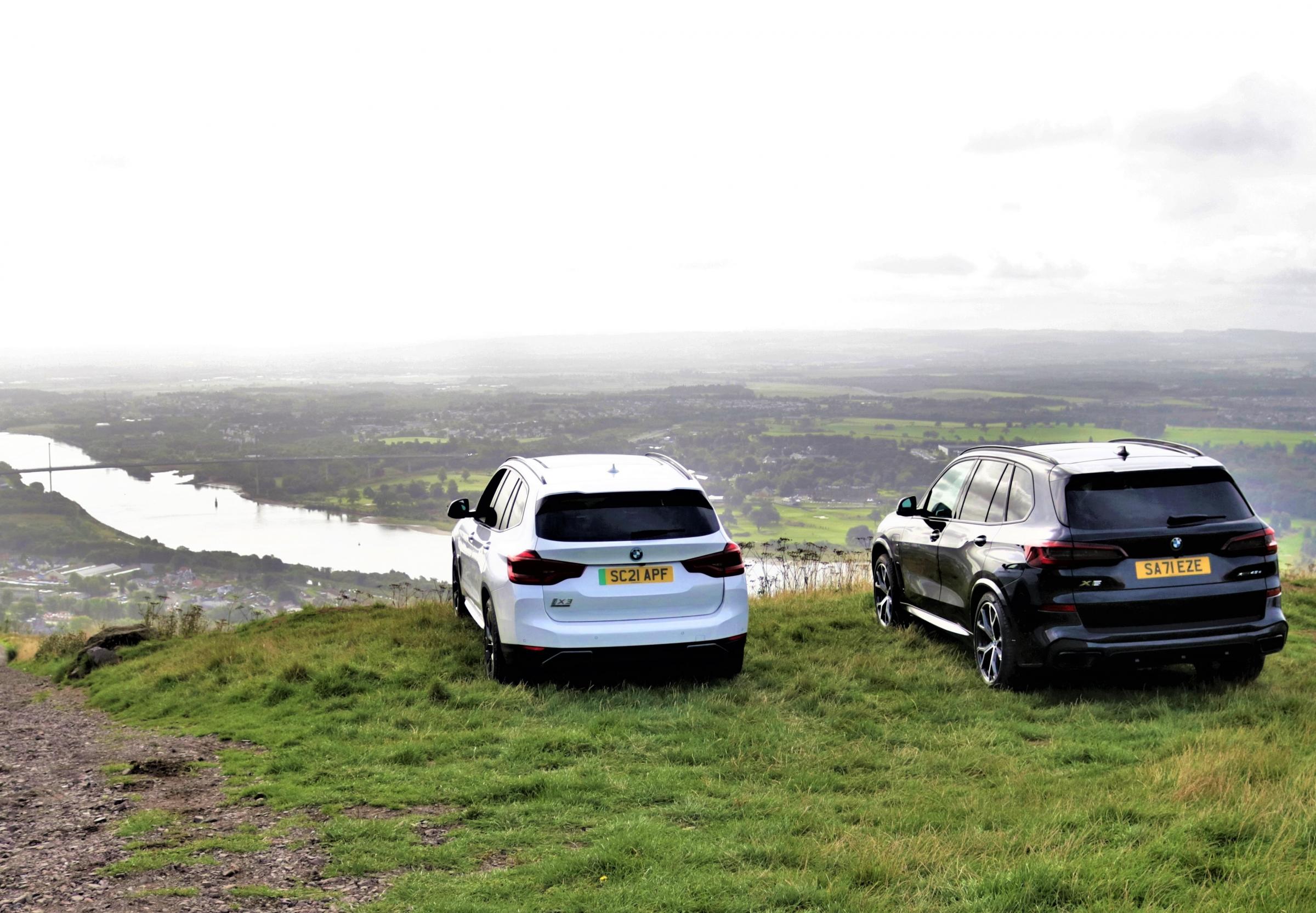 Cars with a view - the new BMWs will provide a new enviromentally friendly edge ot Alex Flemings holdiay homes