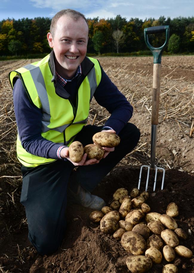 Potato grower Sean Liddell is using a new app to maximise output at the same time as minimising input costs