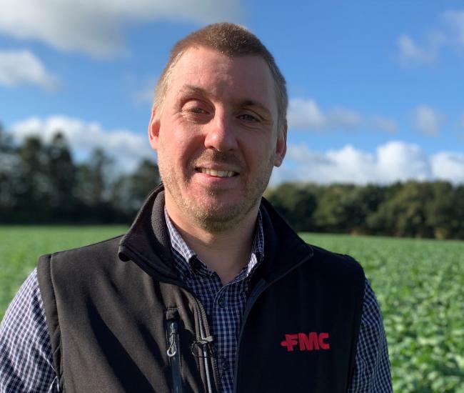 Chris Bond of FMC is urging crop growers to leaf tissue sample crops going forward