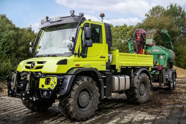 The MB Unimog U 535 now has 354 bhp available to it, which is a substantial increase on the previous range topper