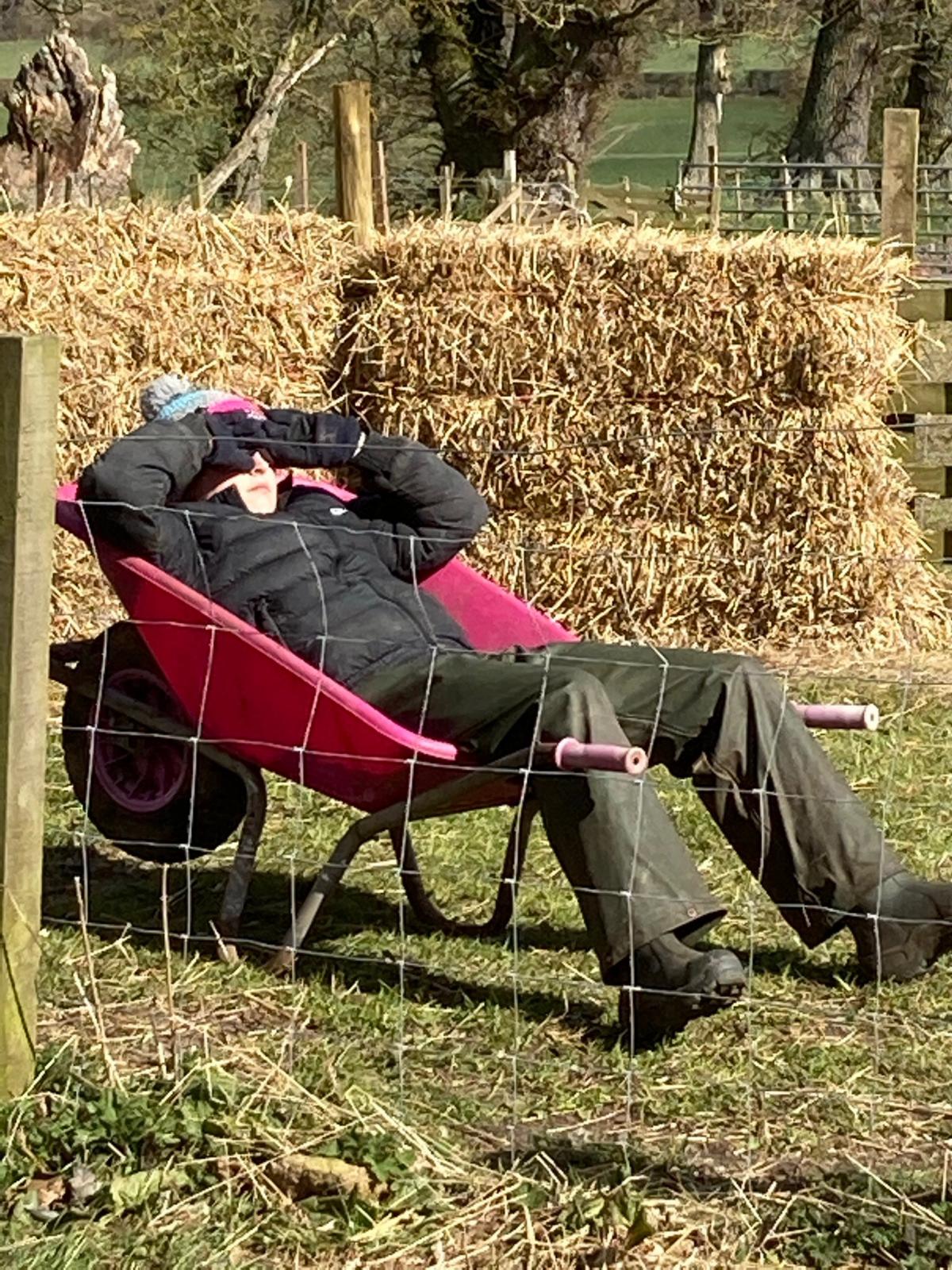 Helen Rogerson - The life of a shepherdess is a hard one!