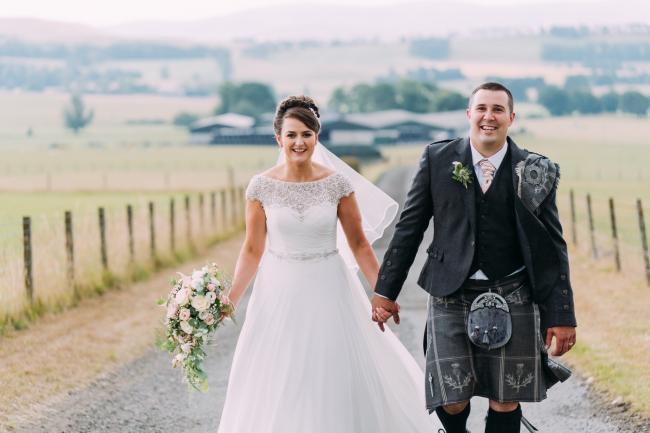 Elaine Gibb was married this summer to Glen Neilson, of Park Farm, East Kilbride. The happy couple were married at the Gibb family home – Toftcombs Farm, Biggar, in July.