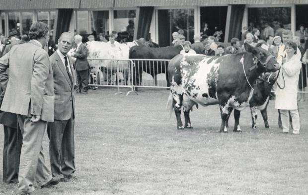The Scottish Farmer: Visiting the Royal Highland in 1990, HRH Prince Philip
