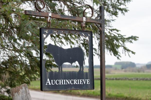 The Scottish Farmer: Auchincrieve home to the McCombie family since 1936 Ref:RH250422057  Rob Haining / The Scottish Farmer...