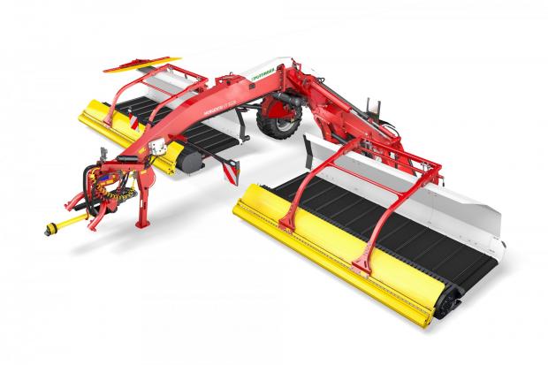 The Mergento from Pottinger is a versatile machine that can reduce contaminents in forage crops being harvested
