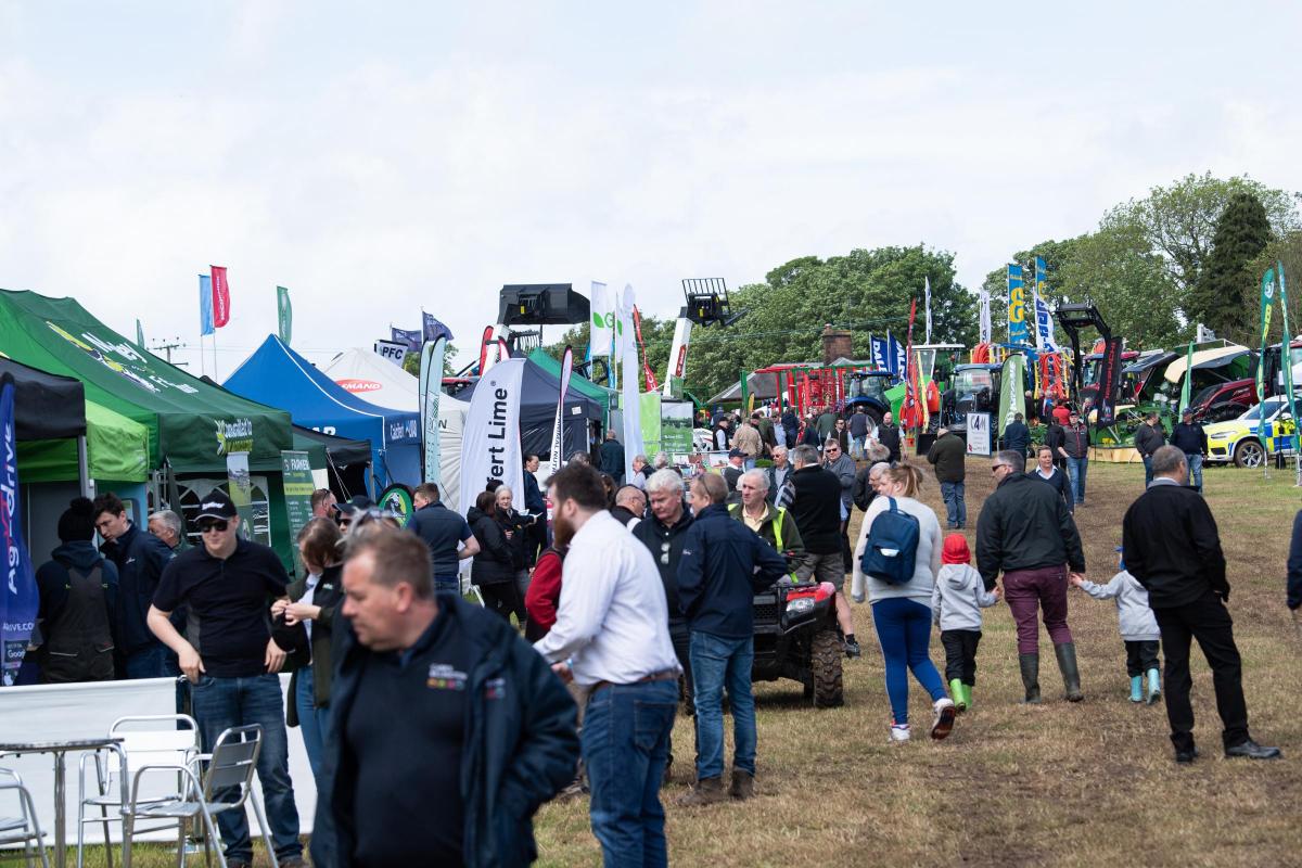 With trade stands and live demos, there was plenty to see at Scotgrass 2022 2 Ref:RH180522188  Rob Haining / The Scottish Farmer...