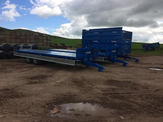 The Scottish Farmer: Stewart trailers are a great asset to the team