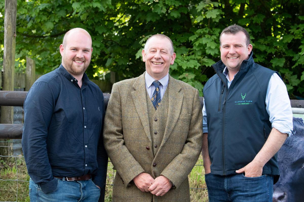 Foot on the farming ladder panel,  Robert Rennie, Ian Davidson and Andrew Merchant  Ref:RH010622128  Rob Haining / The Scottish Farmer...