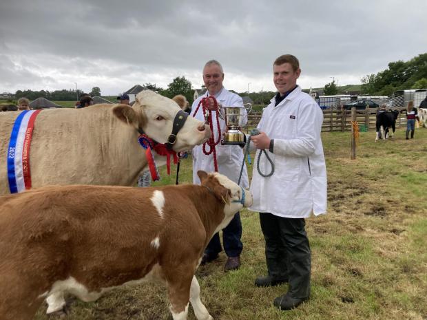 The Scottish Farmer: ANNICK SIMMENTALS topped the show with Annick Desiree's Joy