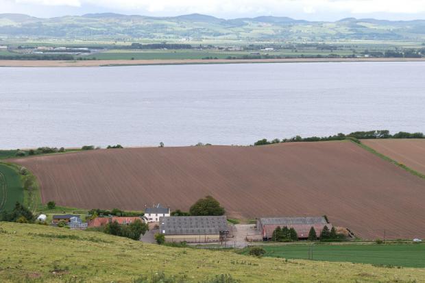 The Scottish Farmer: Logie Farm is on the banks of the river Tay near the village of Newburgh, Fife Ref:RH300522059 Rob Haining / The Scottish Farmer...