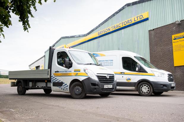 The Scottish Farmer: Bryson have a fleet of service van and ones used for for deliveries Ref:RH160622022 Rob Haining / The Scottish Farmer...