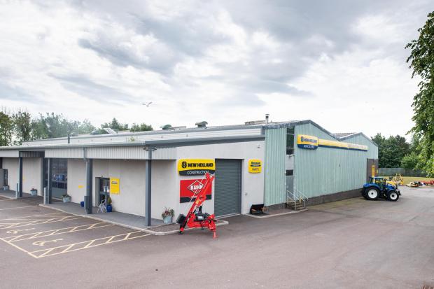 The Scottish Farmer: Bryson Tractors ltd base near Lanark, and have recently expanded with another depot in Dundonald, Ayrshire Ref:RH160622016 Rob Haining / The Scottish Farmer...