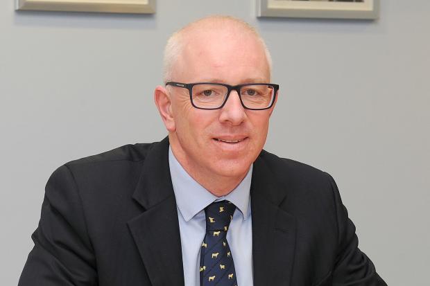 Donald Young president of the Institute of Auctioneers and Appraisers in Scotland