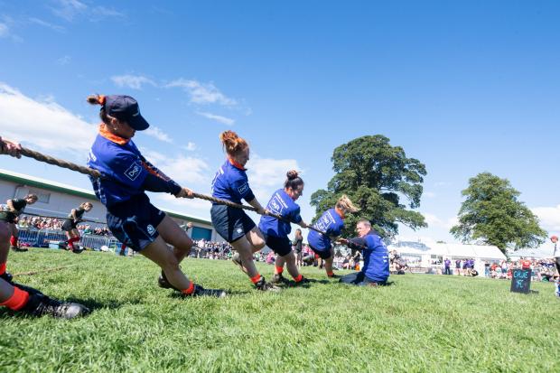 The Young Farmers Tug O'War made a very welcome return to the Royal Highland Show