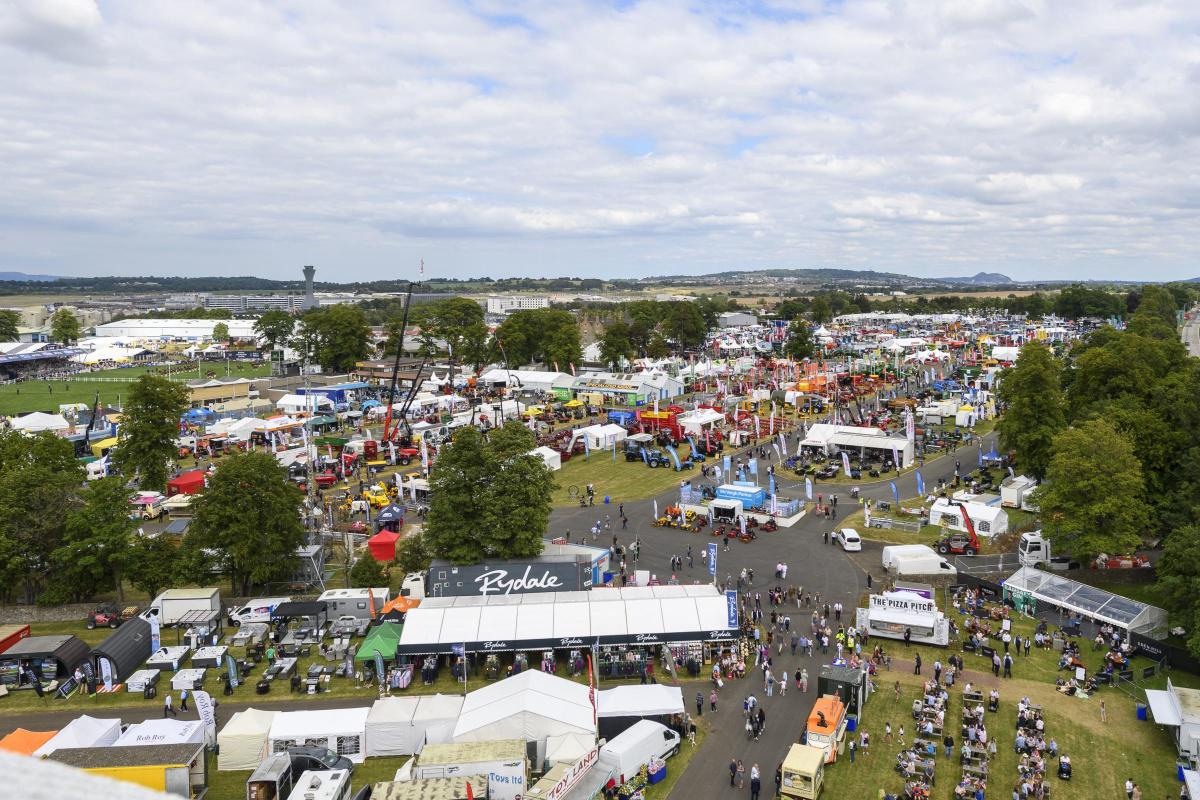 Royal Highland Show 2022 accomodated 194,000 over its four days - just 6000 short of its maximum capacity