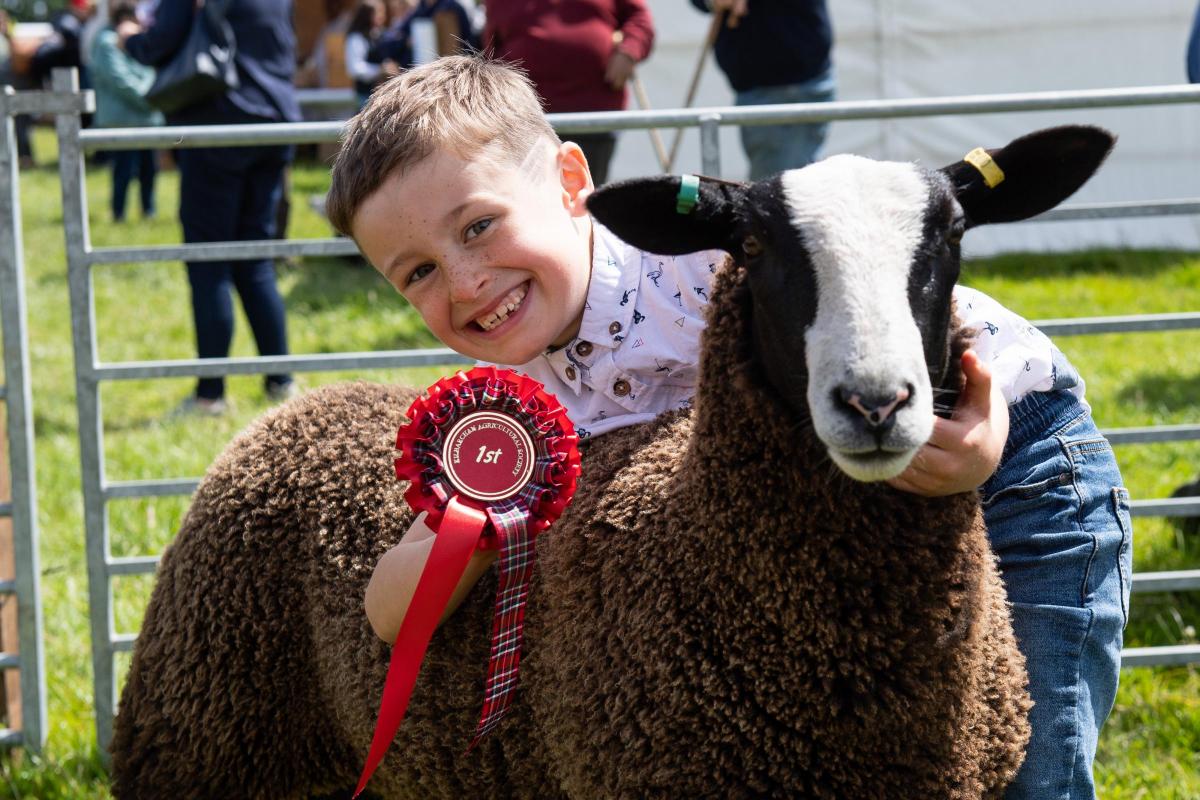 Junior young champion went to Campbell Wallet(7) Ref:RH180622070  Rob Haining / The Scottish Farmer...