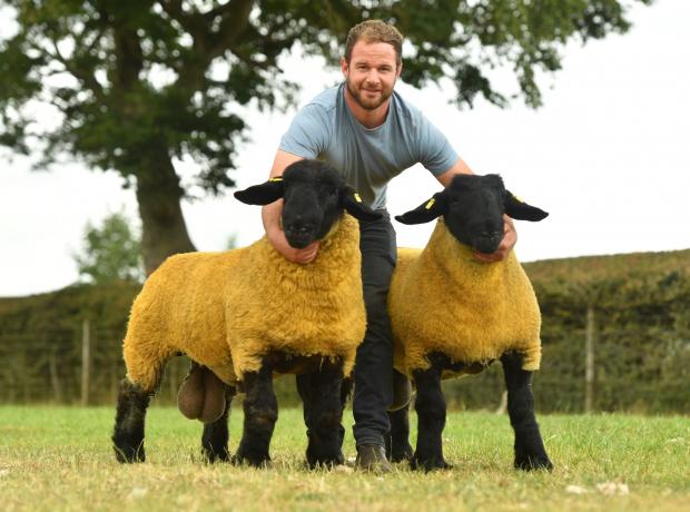 The Scottish Farmer: Stewart Lathangie's two full ET brothers made 38,000gns and 32,000gns with the dam being a Birness ewe