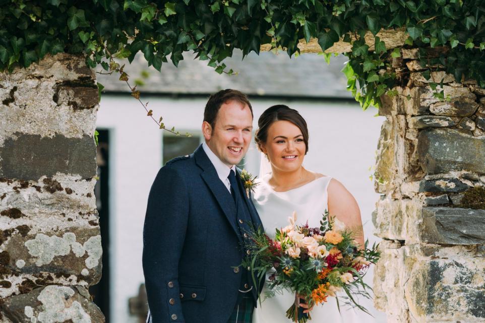 Back in September, Hugh McRae, Newtonhill, Clatt and Rachel Houstoun, Glenkilrie, Blacklunans were married at Glenisla Parish Church followed by a marquee reception at Glenkilrie House.