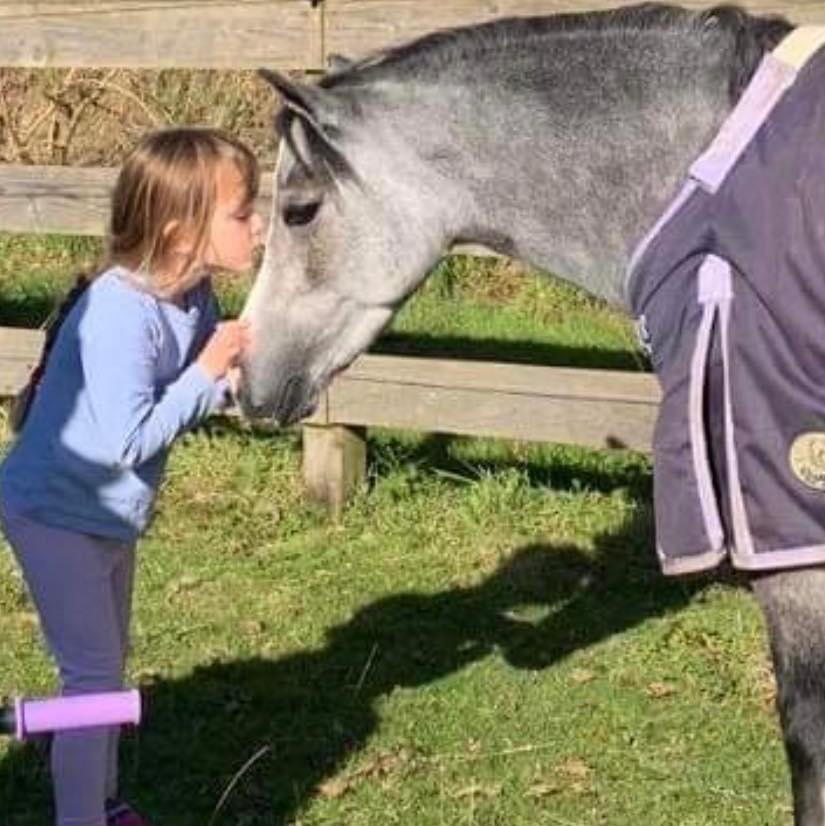 Dawnie Webster - Holly unconditional love for her pony