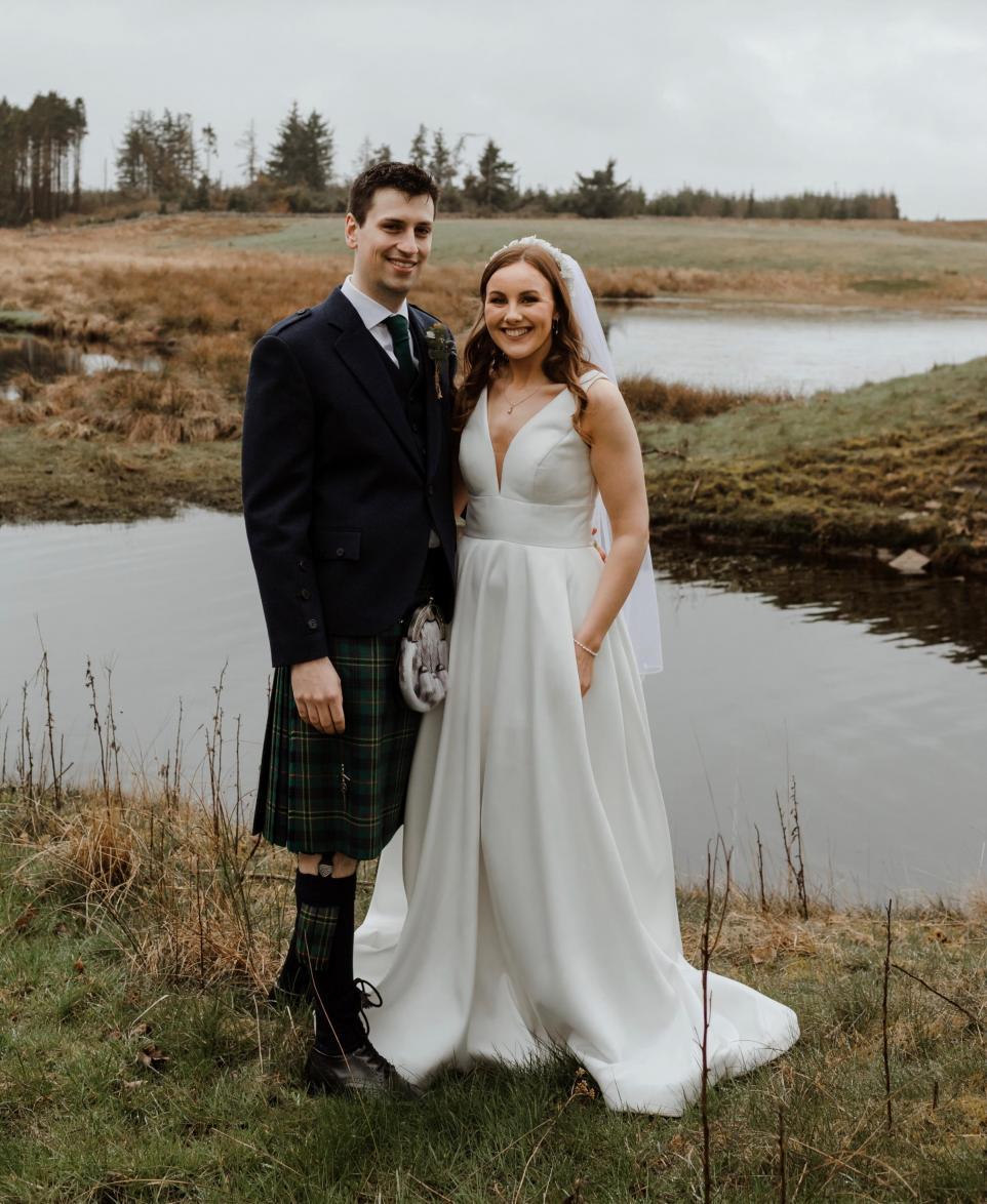 Hannah Wood and Jack Howley Tie the Knot at Cairns Farm