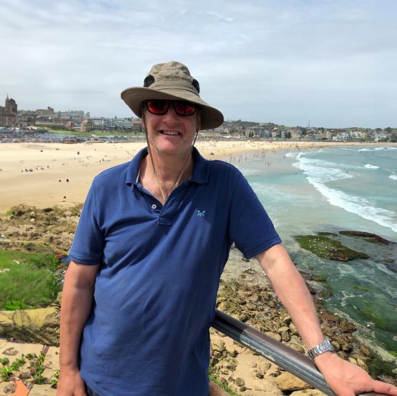 The Scottish Farmer: Neil Thomson is pictured on Bondi Beach; travelling is a real passion and something he tries to make time to do for his own wellbeing The Scottish Farmer: Neil Thomson is pictured on Bondi Beach; travelling is a real passion and something he tries to make time to do for his own wellbeing