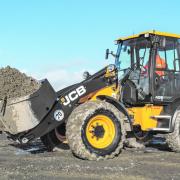 The 74hp JCB Diesel by Kohler engine in the JCB 409 (pictured) and TM220 telescopic loader can automatically shut down after a period at idling speed to save fuel