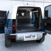 A bit more utilitarian than the 'normal' Defenders, this is the load area of the new 110 Hard Top