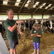 Dendoldrum Farm in Angus opened its gates to the public for the first time as part of the LEAF Open Farm Sunday event
