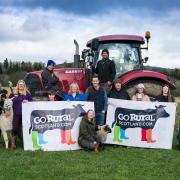 Scottish Agritourism members at the Go Rural campaign launch (Pic: Craig Stephen)