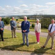 The Royal Highland Show's 2022 Presidential Team – Sandy Cumming CBE, Andrew Shepherd, Ewan Macdonald, Isobel McCallum, and Rod MacKenzie
