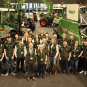 Most of Ross Agri's staff at the two-day event in Aberdeen after which £40,000 was raised for charity