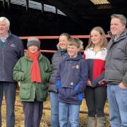 The Wilson family are enthusiastic about the farm’s inclusion in the Monitor Farm programme (L to R: Ron, Joan, Lucy, Henry, Lottie and Robert Wilson)