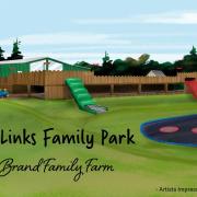 Proposals for a new family park at East Fortune Farm have been revealed to the public. This artist's impression was created by Jenni Bell