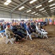 The open day drew a considerable crowd for the talks and tours