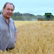 Glenn Buckingham whose combine's GPS was targeted by thieves