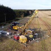 Aberdeen Minerals carrying out drilling operations