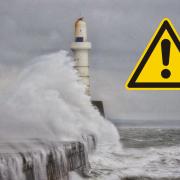 Scottish regions like Tayside and the north east are set to be affected by the red weather alert.