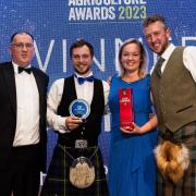 Sheep Farm of the Year sponsored by Thorntons Law,  The Bakers from Windshiel Farm Ref:RH261023205  Rob Haining / The Scottish Farmer...