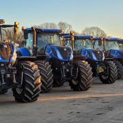 The event saw the biggest consignment of New Holland tractors recently sold at auction in Europe