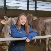 Hattie Hassall is aiming for the top with Brown Swiss