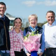 After 36 years as Ochiltree show secretary, Isabelle Montgomerie is retiring.  Ref:RH240424095  Rob Haining / The Scottish Farmer