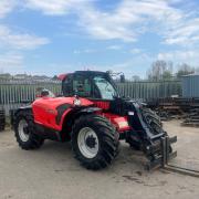 This Manitou MLT737 Elite 130 PS (68 Reg) telehander topped the sale at £45,000