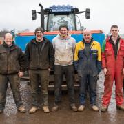Five of the team at KDM Contracting Ltd from left, Graham Alexander, Barrie MacPherson, David Miller, Brian Shaw and Ross MacLeod
